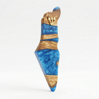 Handcrafted Israel Map Mezuzah Case
