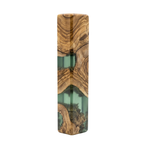 Handcrafted Maple Wood & Resin Mezuzah Case