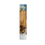 Handcrafted Maple Wood & Resin Mezuzah Case