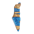 Handcrafted Israel Map Mezuzah Case